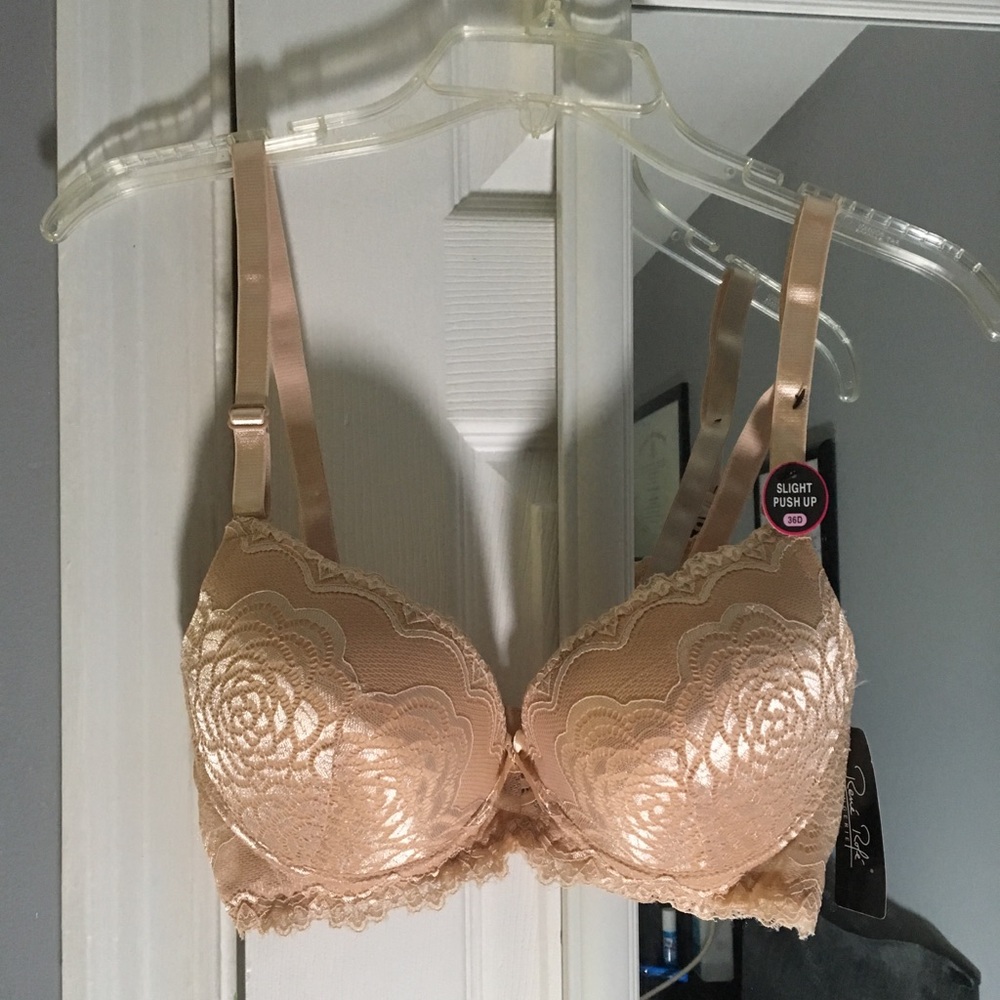 NWT René Rofé Lace Push-Up with Convertible Straps